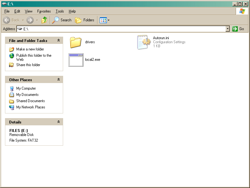 Removable-media evidence